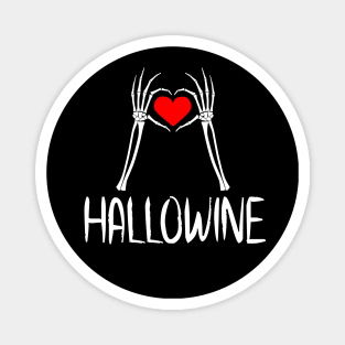 Halloween wine lover Magnet